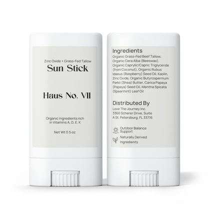 2 Pack Tallow Zinc Sun Stick